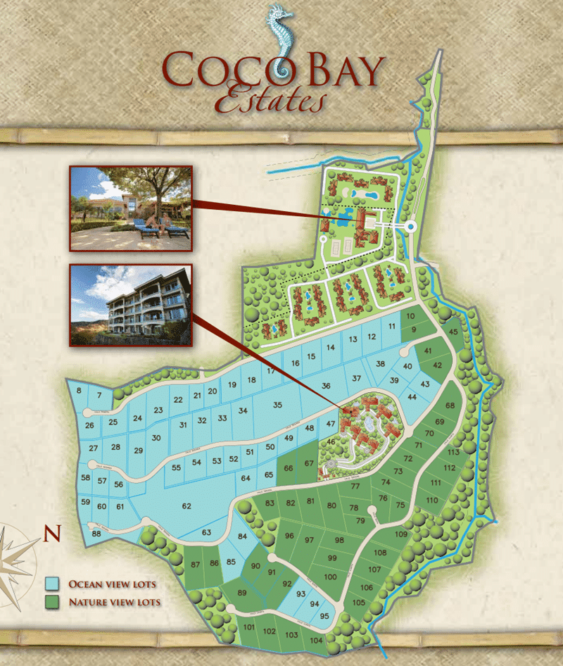 cocobay estates masterplan playas del coco cocobay estates masterplan playas del coco
